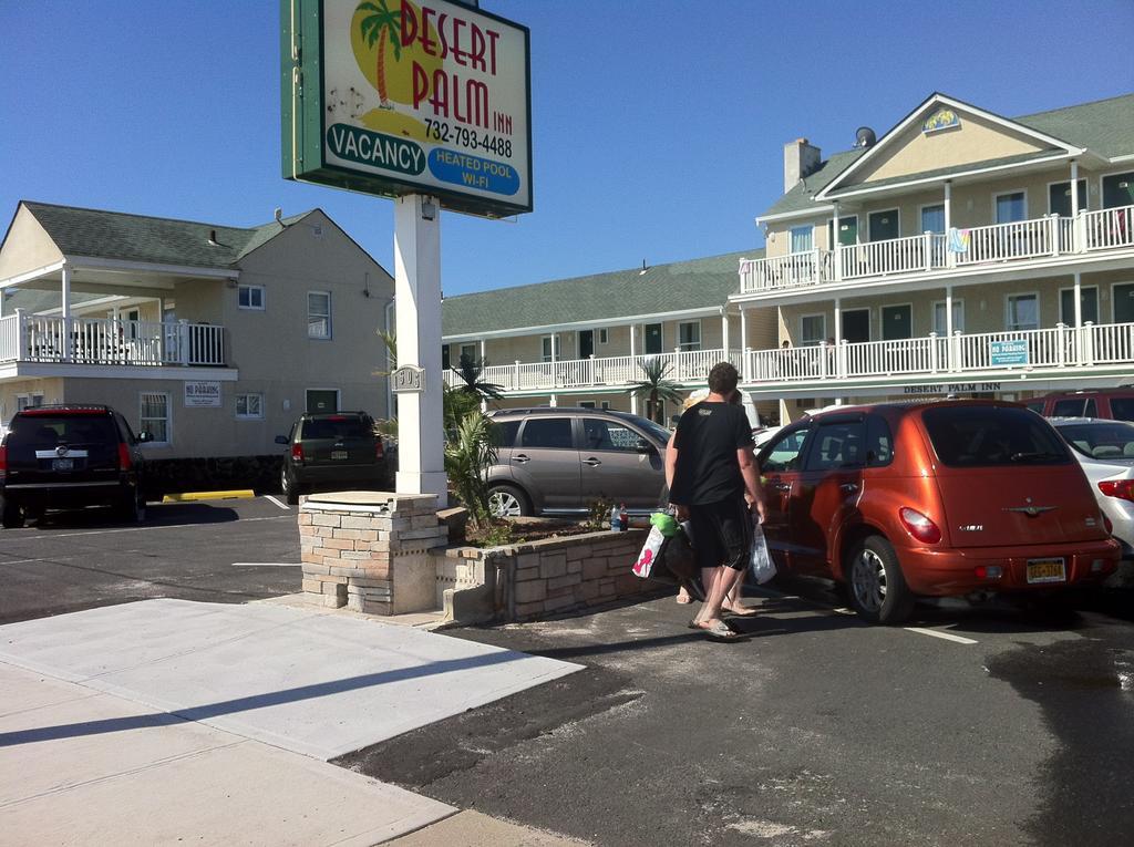 Desert Palm Inn Motel Seaside Park Bagian luar foto